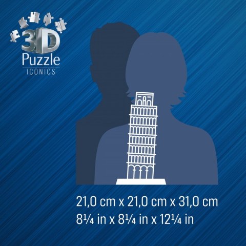 Puzzle 3d krzywa wieża w pizie Puzzle 3d krzywa wieża w pizie