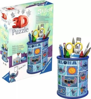 Puzzle 3d przybornik stitch