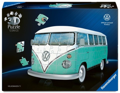 Puzzle 3d samochód volkswagen t1 Puzzle 3d samochód volkswagen t1