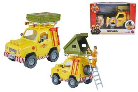 Samochód 4x4 z namiotem strażak sam