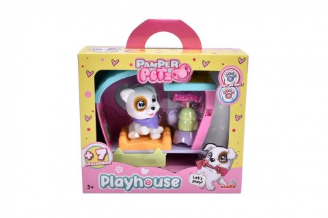 Zestaw z figurką pamper petz domek z pieskiem