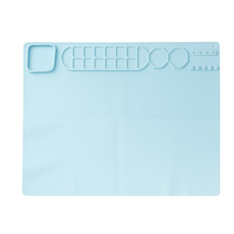 DA405 Silikonowa mata do malowania + 10szt pędzli