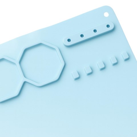 DA405 Silikonowa mata do malowania + 10szt pędzli