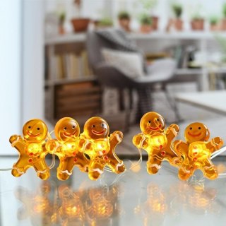DA69B Lampki świąteczne ciastko 2m 20led
