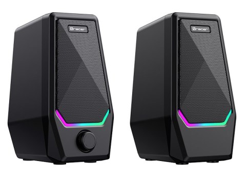 Głośniki TRACER 2.0 Loop 2 RGB USB