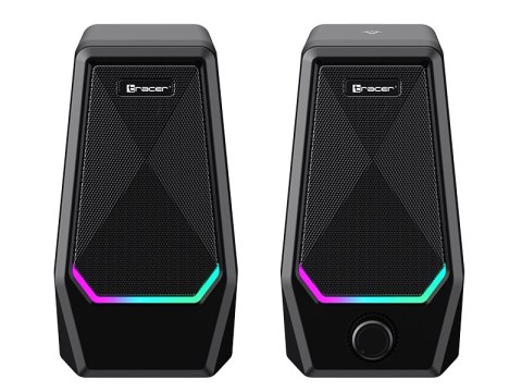 Głośniki TRACER 2.0 Loop 2 RGB USB