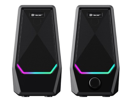 Głośniki TRACER 2.0 Loop 2 RGB USB