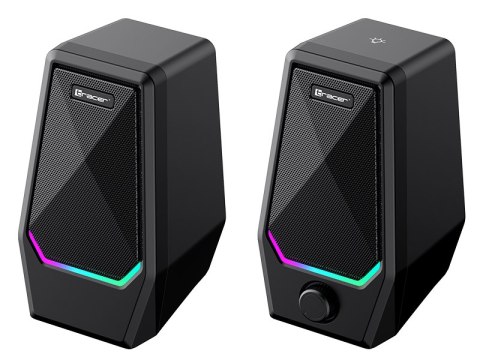 Głośniki TRACER 2.0 Loop 2 RGB USB