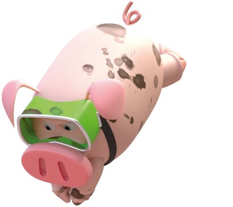 Gra Świnie na trampolinie