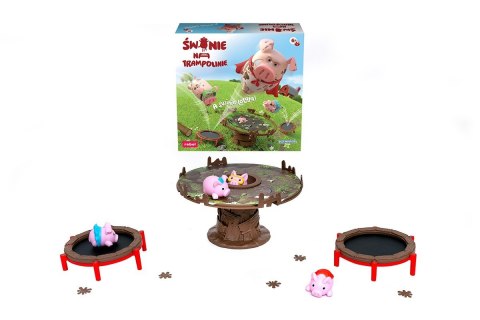 Gra Świnie na trampolinie