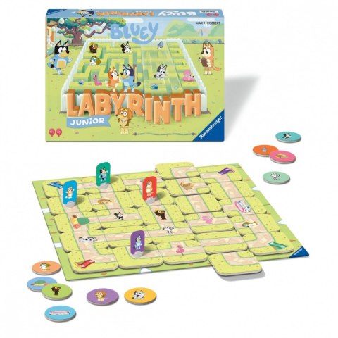 Gra labyrinth junior bluey