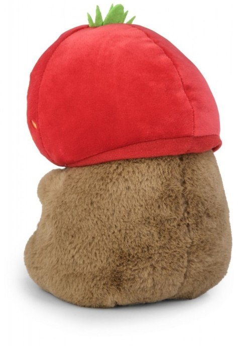 Maskotka kapibara truskawkowa czapka 20 cm Maskotka kapibara truskawkowa czapka 20 cm