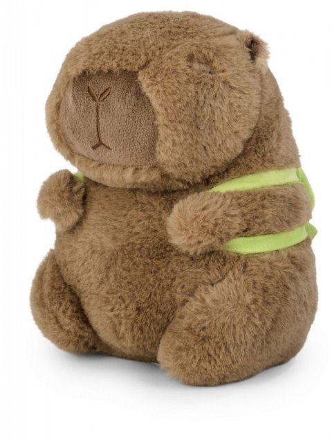 Maskotka kapibara z plecakiem żółwiem 21 cm Maskotka kapibara z plecakiem żółwiem 21 cm