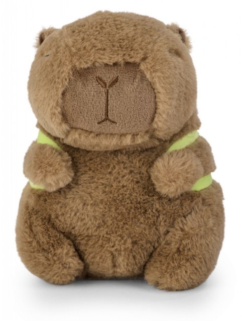 Maskotka kapibara z plecakiem żółwiem 21 cm Maskotka kapibara z plecakiem żółwiem 21 cm