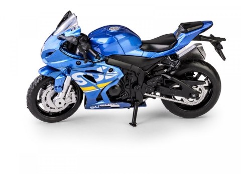 Motocykl msz 1:18 suzuki gsx-r1000 niebieski Motocykl msz 1:18 suzuki gsx-r1000 niebieski