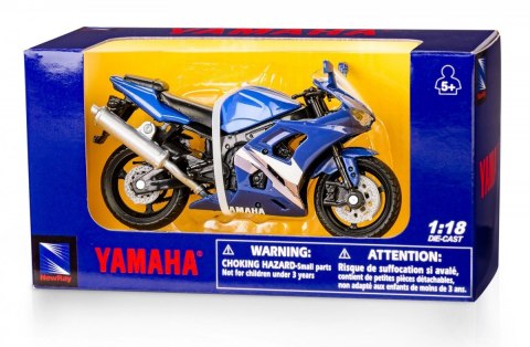 Motocykl yamaha yzf-r6 1:18