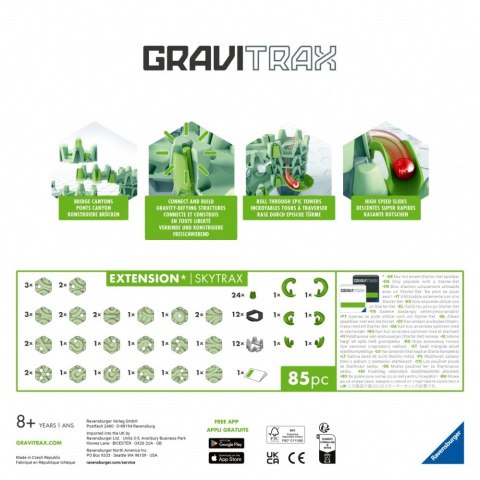 Zestaw uzupełniający gravitrax skytrax