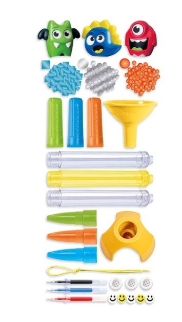 Idea Art Zestaw Mini Fabryka Monster Długopisów Potwory Clementoni 18833 Idea Art Zestaw Mini Fabryka Monster Długopisów Potwory Clementoni 18833