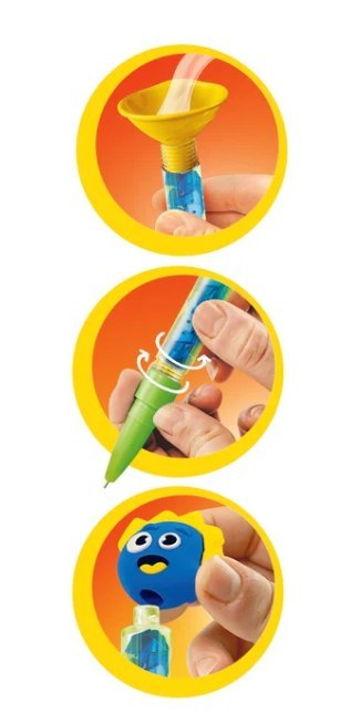 Idea Art Zestaw Mini Fabryka Monster Długopisów Potwory Clementoni 18833 Idea Art Zestaw Mini Fabryka Monster Długopisów Potwory Clementoni 18833