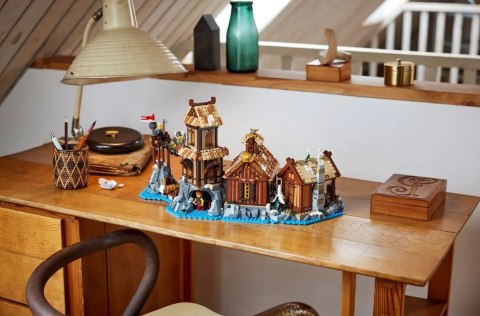 Klocki ideas 21343 wioska wikingów