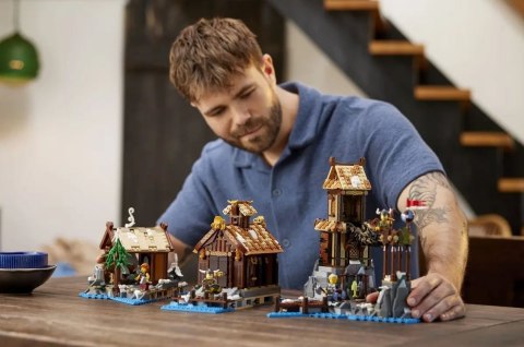 Klocki ideas 21343 wioska wikingów