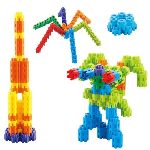 Klocki małych geniuszy Śrubki 150 elementów