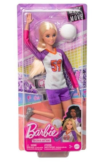 Lalka barbie kariera siatkarka
