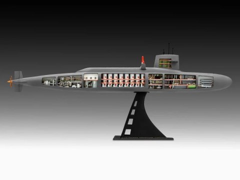 Model plastikowy statek s.s.b. abraham lincoln w/in 1/253 Model plastikowy statek s.s.b. abraham lincoln w/in 1/253