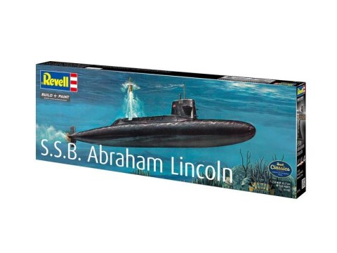 Model plastikowy statek s.s.b. abraham lincoln w/in 1/253 Model plastikowy statek s.s.b. abraham lincoln w/in 1/253