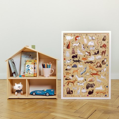 Puzzle 60 elementów puzzlove - koty