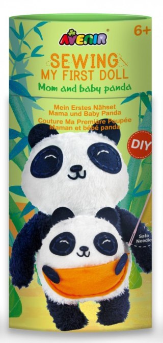 Zestaw kreatywny moja pierwsza lalka do uszycia - panda