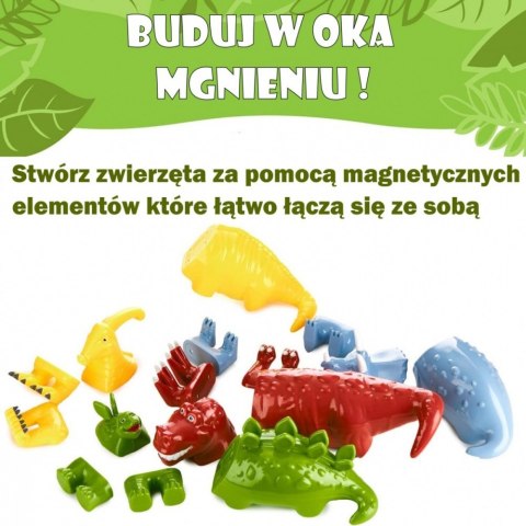 Zestaw malblo magnetic dinozaury 1