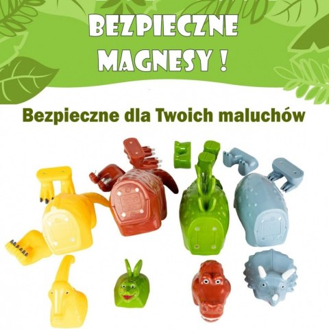 Zestaw malblo magnetic dinozaury 1