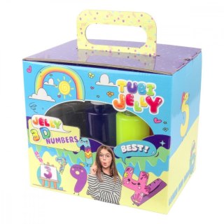 Zestaw tubi jelly 6 kolorów male akwarium cyferki