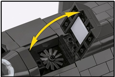Klocki f-35b lightning ii 614 elementów