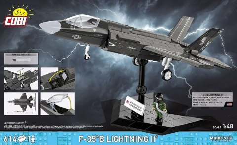 Klocki f-35b lightning ii 614 elementów