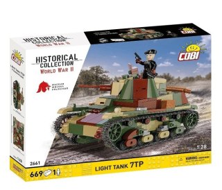 Klocki light tank 7tp 669 elementów