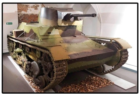 Klocki light tank 7tp 669 elementów