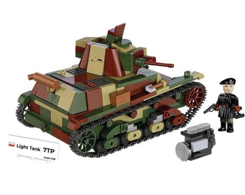 Klocki light tank 7tp 669 elementów