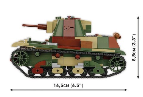 Klocki light tank 7tp 669 elementów