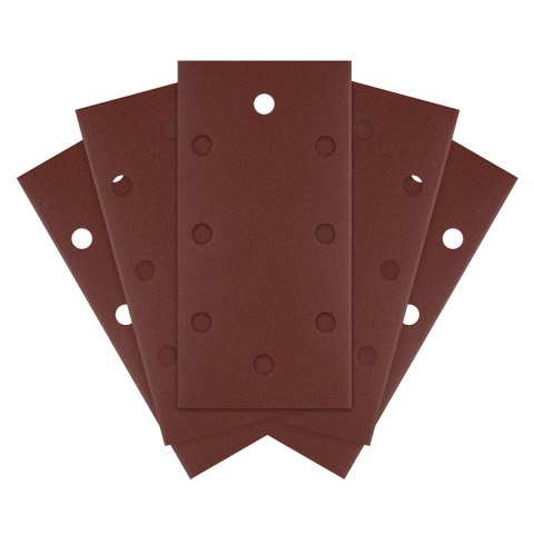 Papiery ścierne na rzep 93 x 185 mm, P220, 5 szt., , z 8 otworami