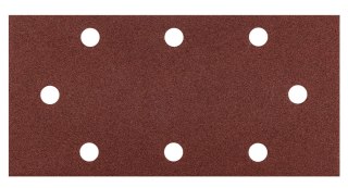 Papiery ścierne na rzep 93 x 185 mm, P220, 5 szt., , z 8 otworami