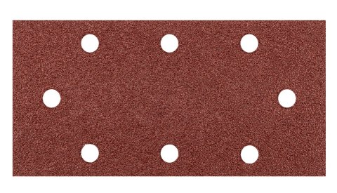 Papiery ścierne na rzep 93 x 185 mm, P40, 5 szt., z 8 otworami