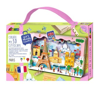 Puzzle stwórz pejzaż miejski 3d - paryż