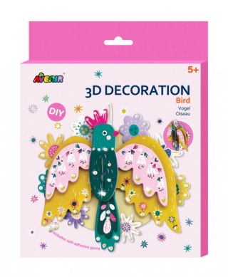 Zestaw kreatywny dekoracja 3d - ptak