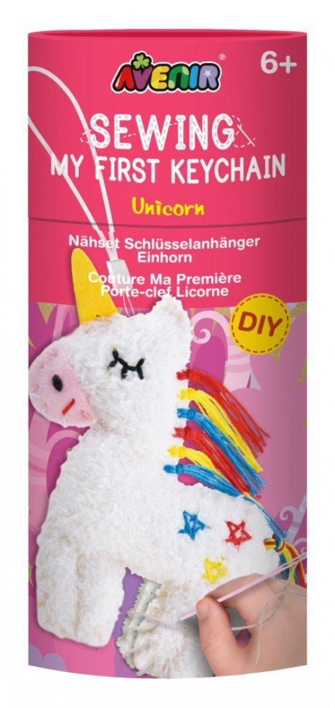 Zestaw kreatywny uszyj brelok do kluczy - jednorożec Zestaw kreatywny uszyj brelok do kluczy - jednorożec