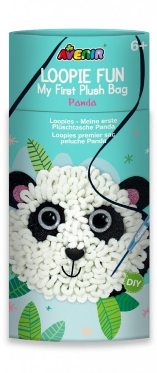 Zestaw moja pierwsza pluszowa torba - panda