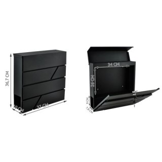 Skrzynka na listy S6238 - antracyt