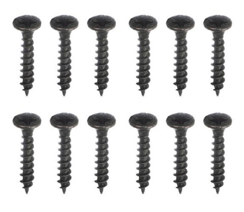 Wieszak ścienny czarny- zestaw 5 szt.