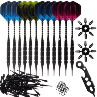 Rzutki dart zestaw 12szt + akcesoria Trizand 21629